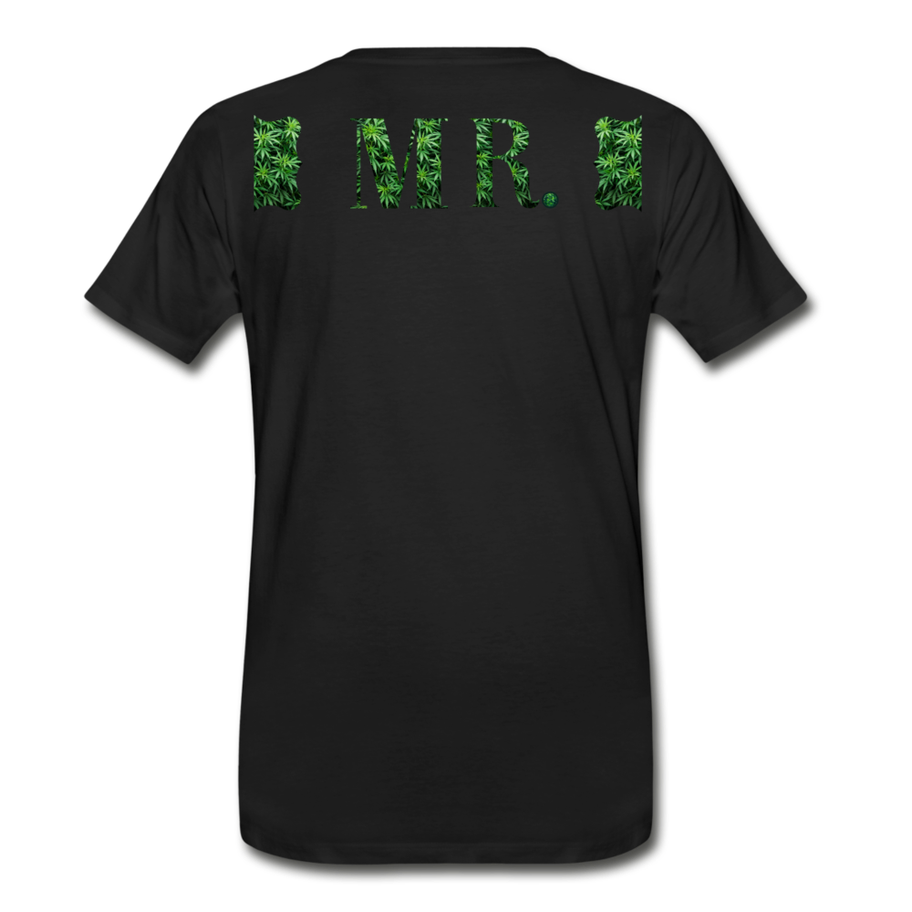 Mr. Cannabis Men's Premium T-Shirt - black