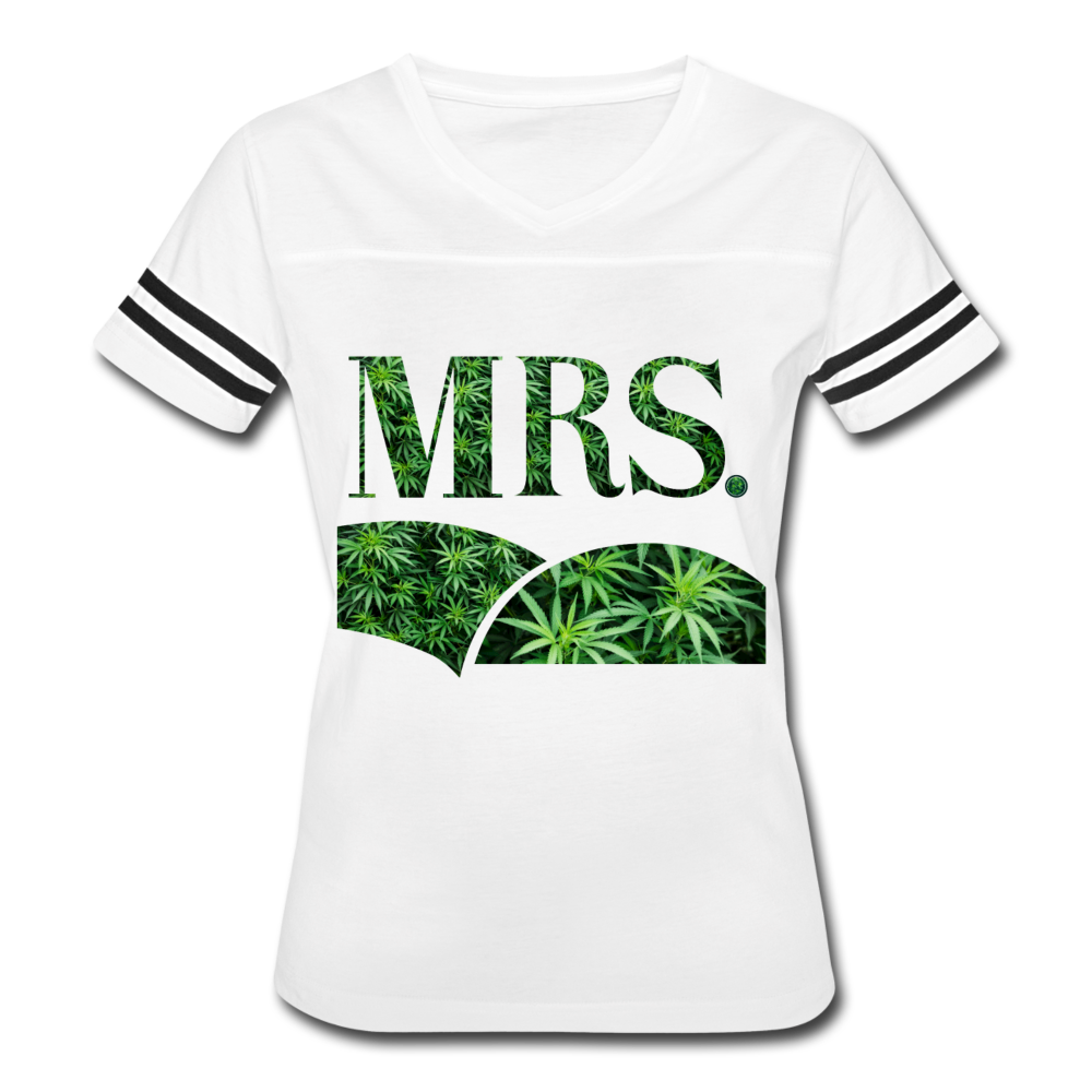 Women’s Vintage Sport T-Shirt - white/black