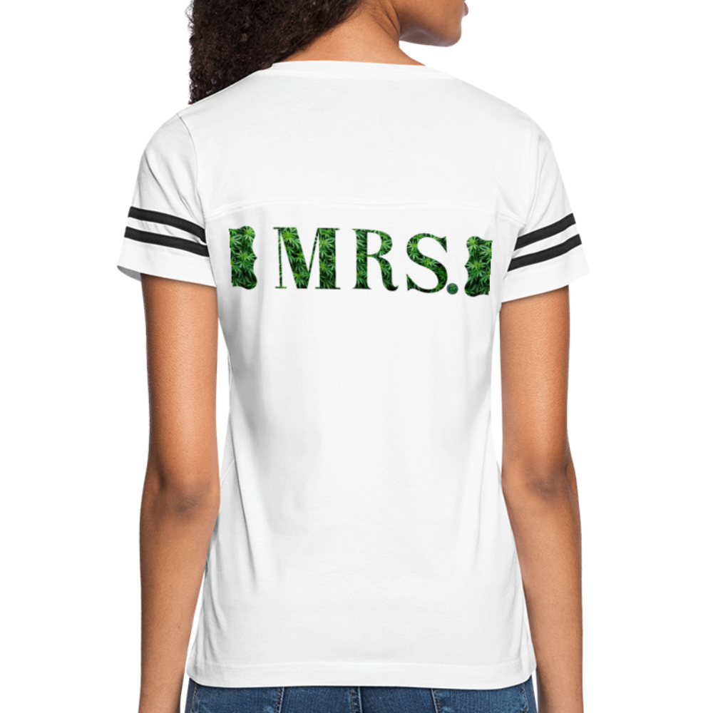 Women’s Vintage Sport T-Shirt - white/black