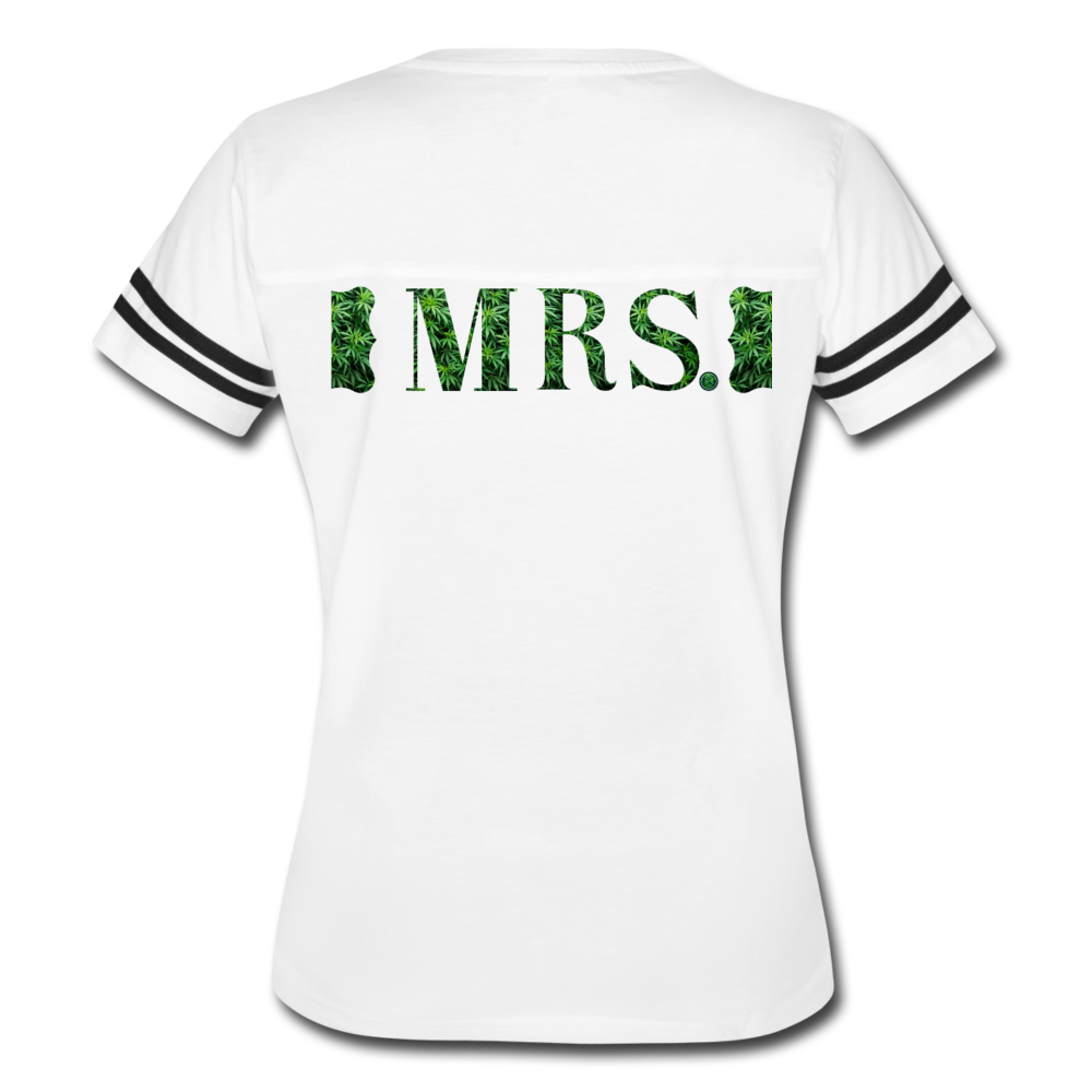 Women’s Vintage Sport T-Shirt - white/black