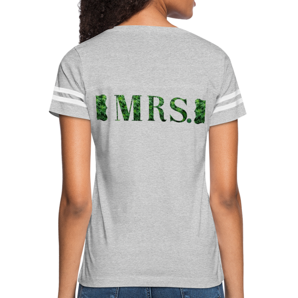 Women’s Vintage Sport T-Shirt - heather gray/white