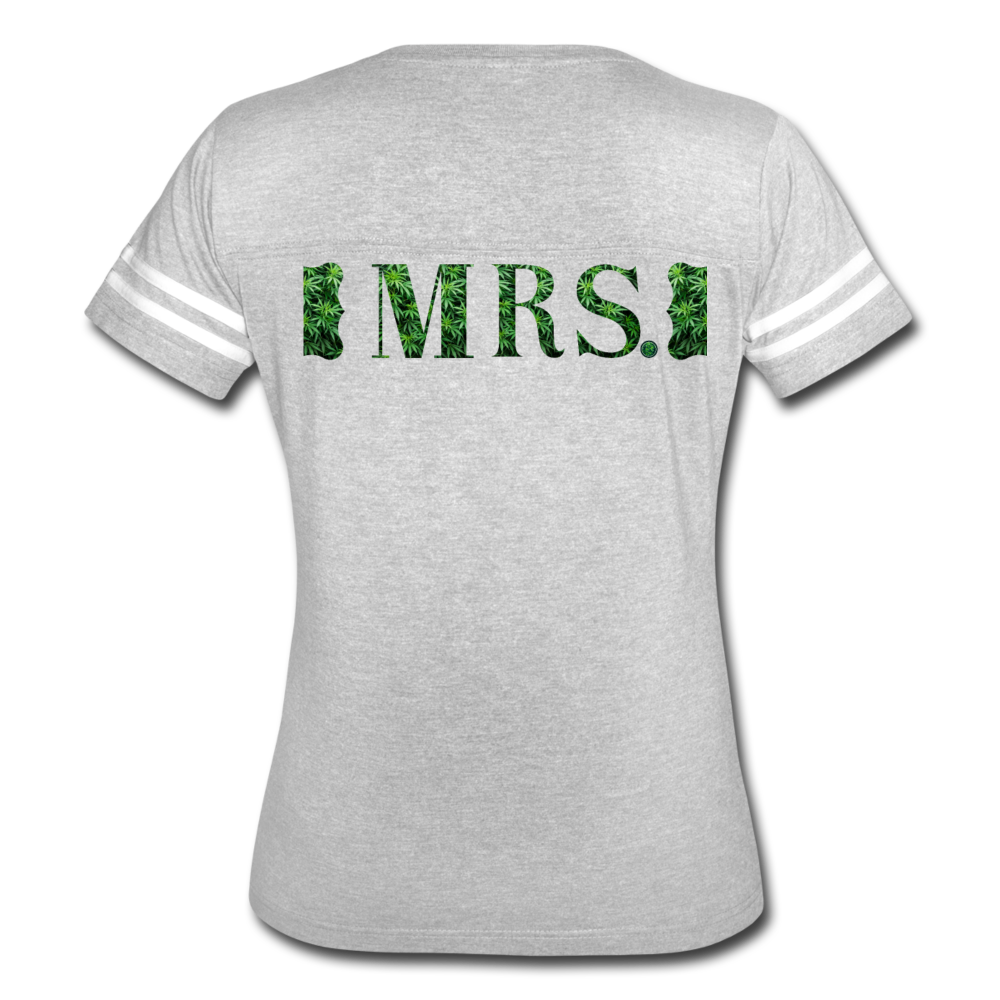 Women’s Vintage Sport T-Shirt - heather gray/white