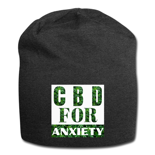 Jersey Beanie - charcoal gray