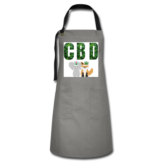 Artisan Apron - gray/black