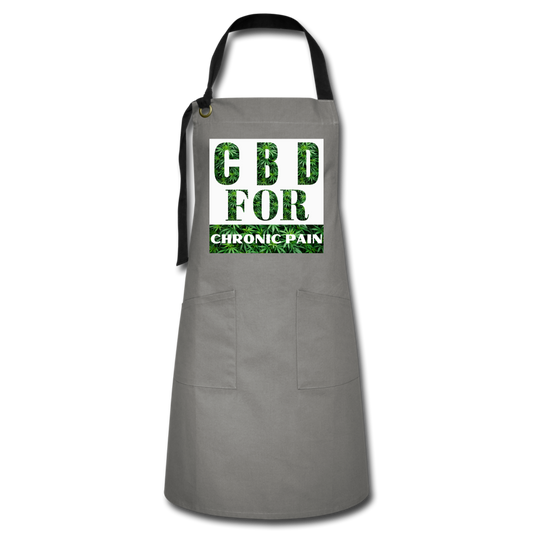 Artisan Apron - gray/black