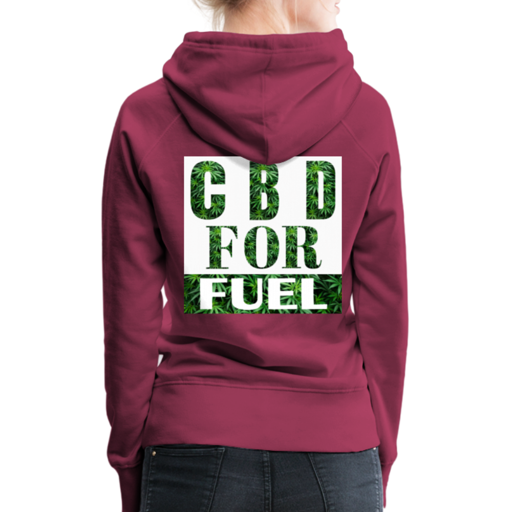 Women’s Premium Hoodie - burgundy