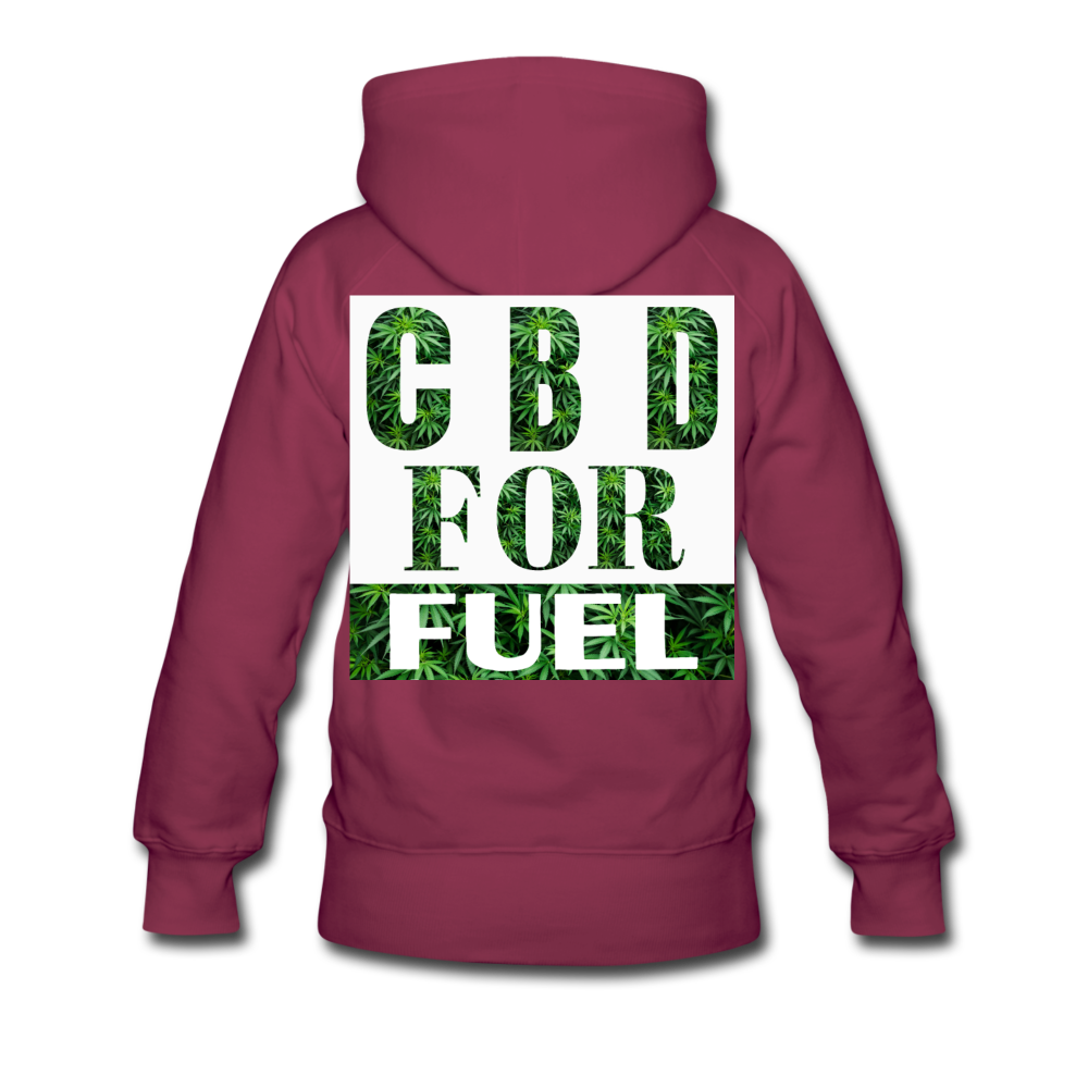 Women’s Premium Hoodie - burgundy