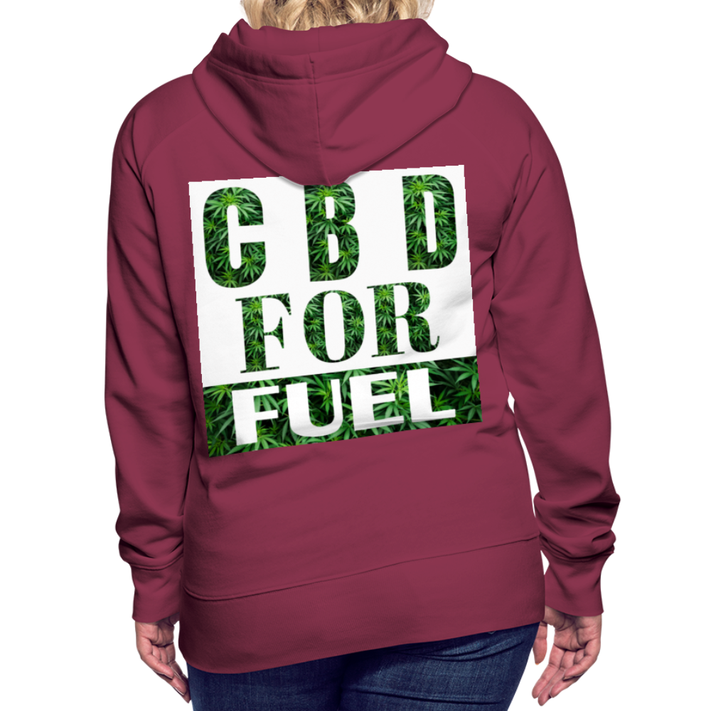 Women’s Premium Hoodie - burgundy
