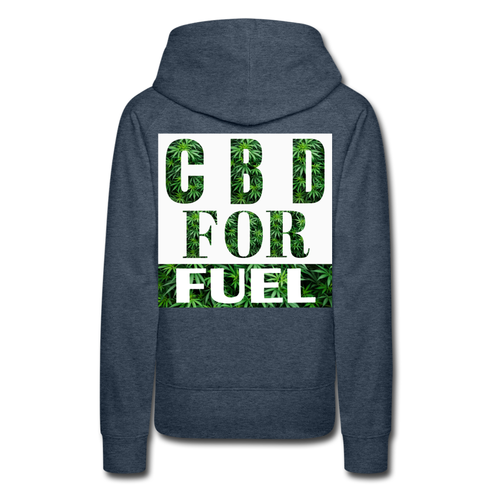 Women’s Premium Hoodie - heather denim
