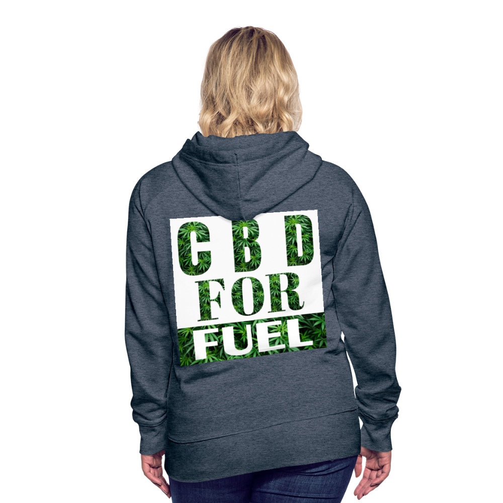 Women’s Premium Hoodie - heather denim