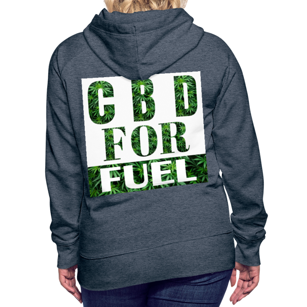 Women’s Premium Hoodie - heather denim