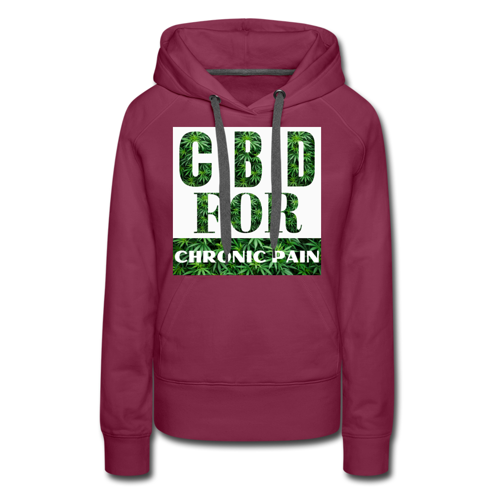 Women’s Premium Hoodie - burgundy