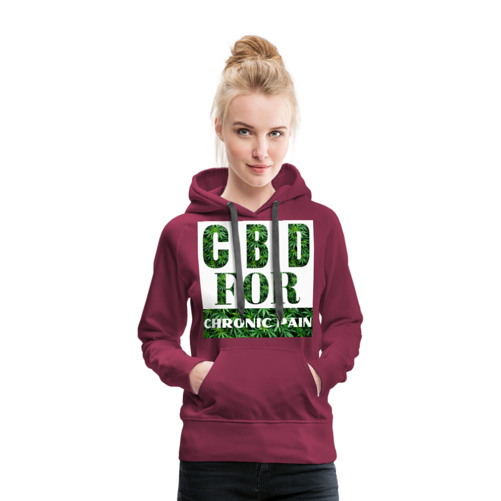 Women’s Premium Hoodie - burgundy