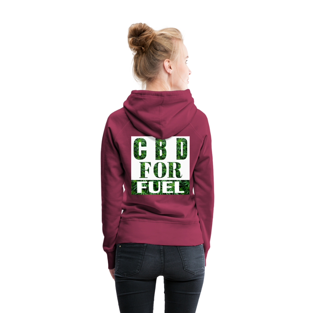 Women’s Premium Hoodie - burgundy