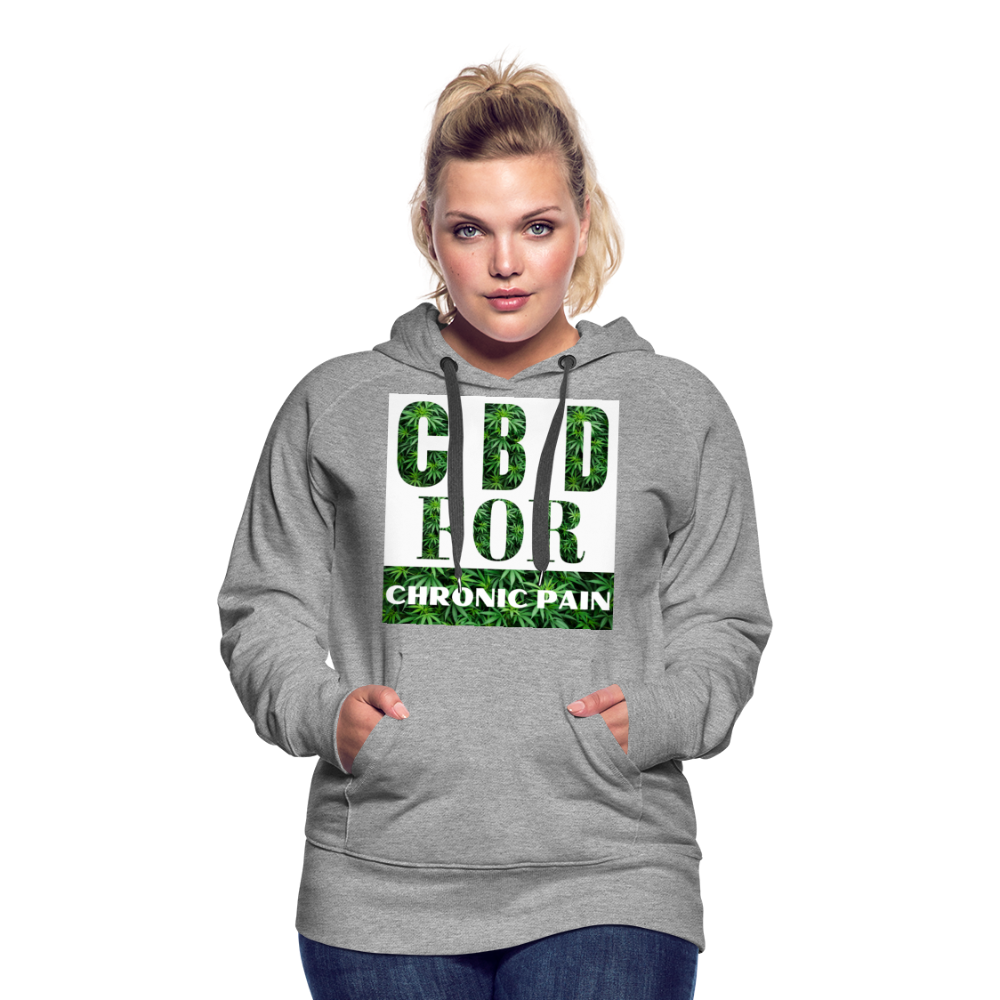 Women’s Premium Hoodie - heather gray
