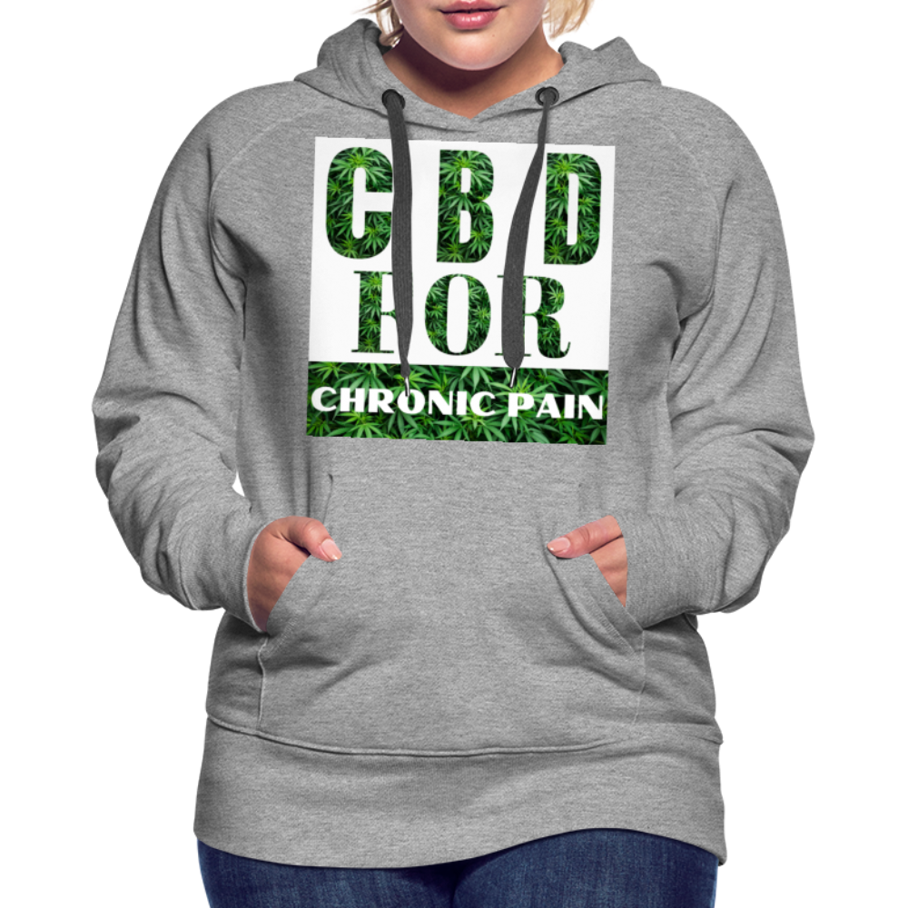 Women’s Premium Hoodie - heather gray
