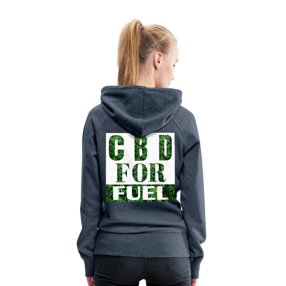 Women’s Premium Hoodie - heather denim