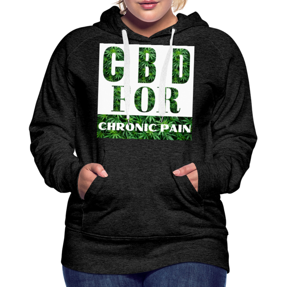 Women’s Premium Hoodie - charcoal gray