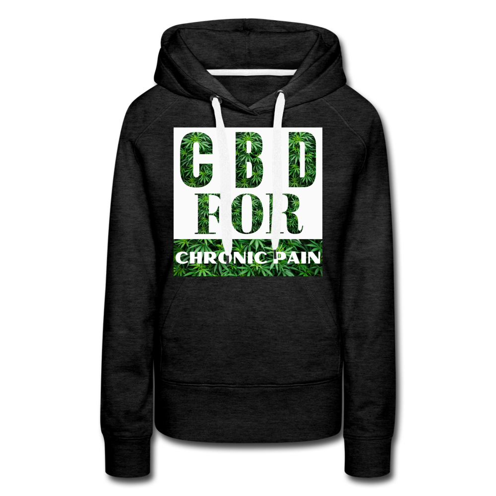 Women’s Premium Hoodie - charcoal gray
