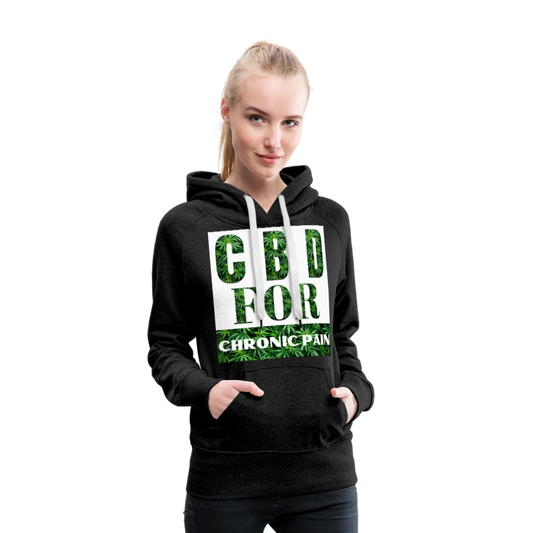 Women’s Premium Hoodie - charcoal gray