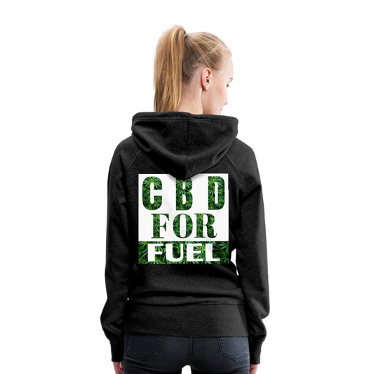 Women’s Premium Hoodie - charcoal gray