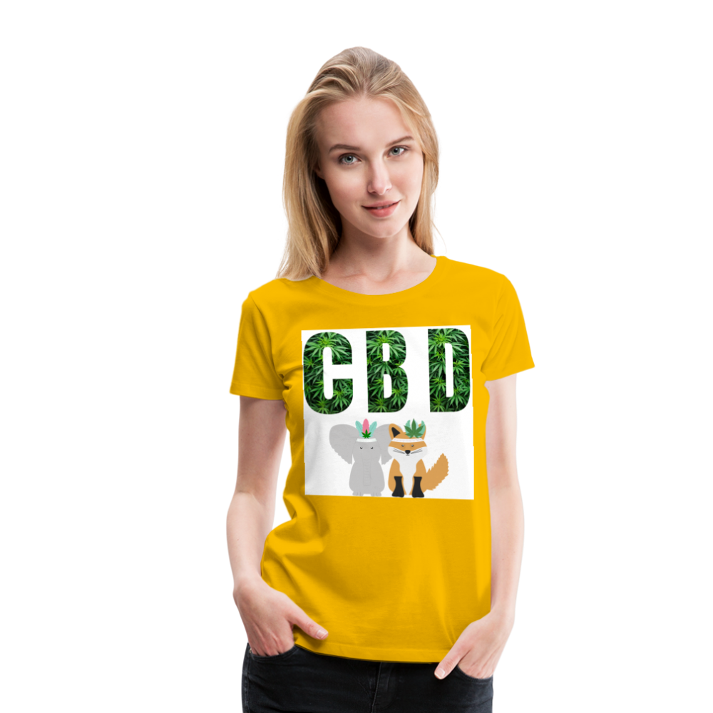Women’s Premium T-Shirt - sun yellow