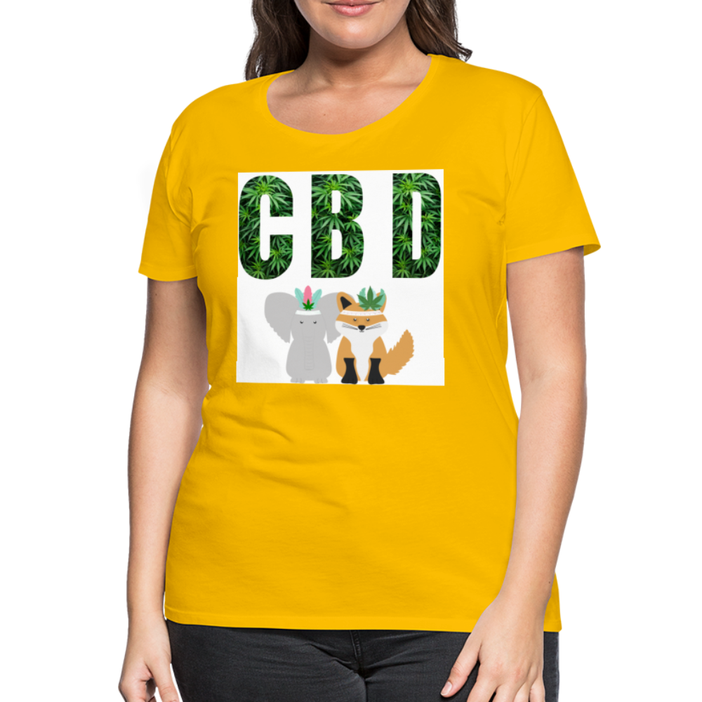 Women’s Premium T-Shirt - sun yellow