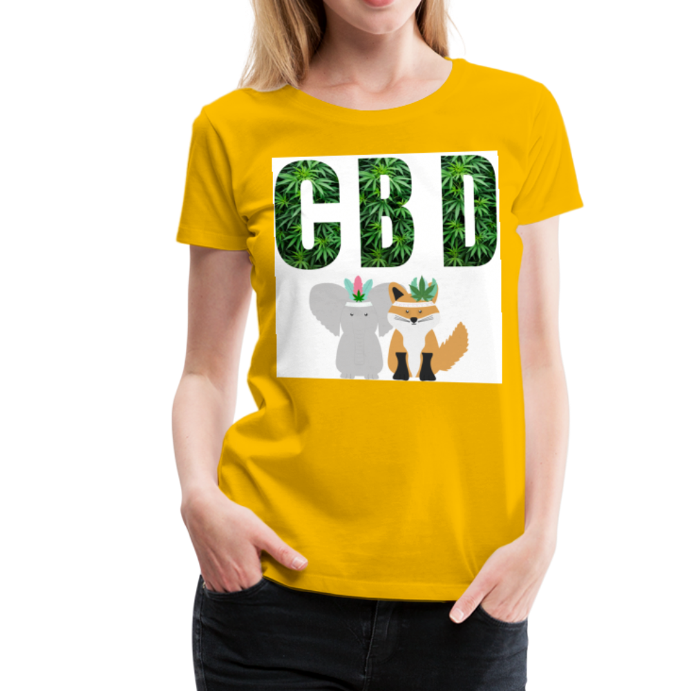 Women’s Premium T-Shirt - sun yellow