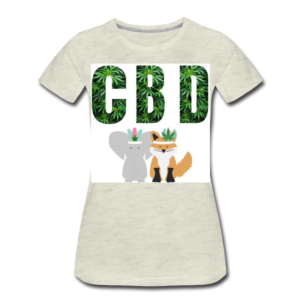Women’s Premium T-Shirt - heather oatmeal