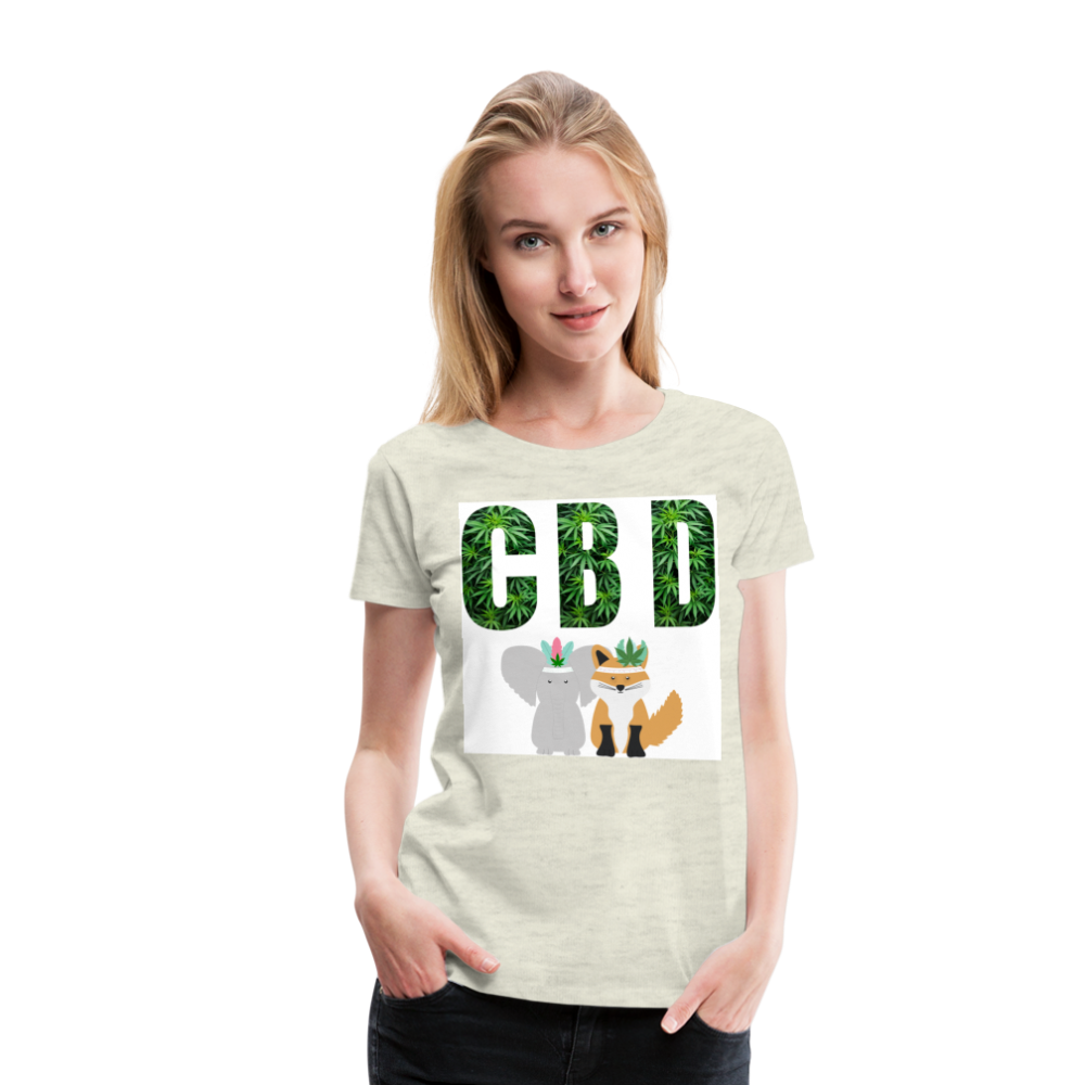 Women’s Premium T-Shirt - heather oatmeal