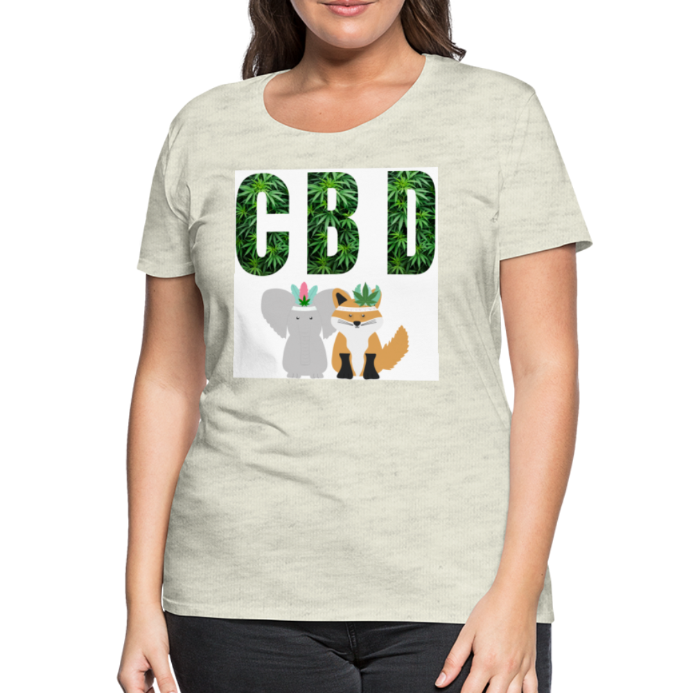 Women’s Premium T-Shirt - heather oatmeal
