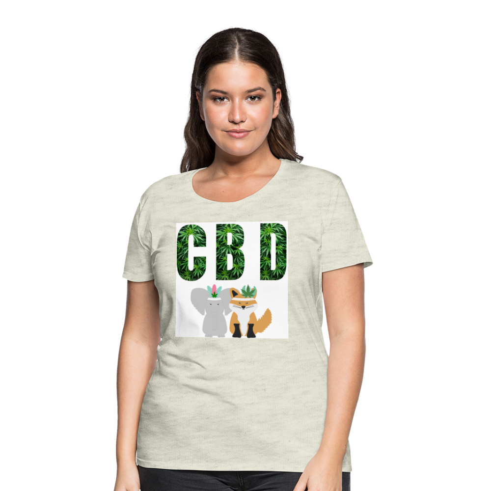 Women’s Premium T-Shirt - heather oatmeal