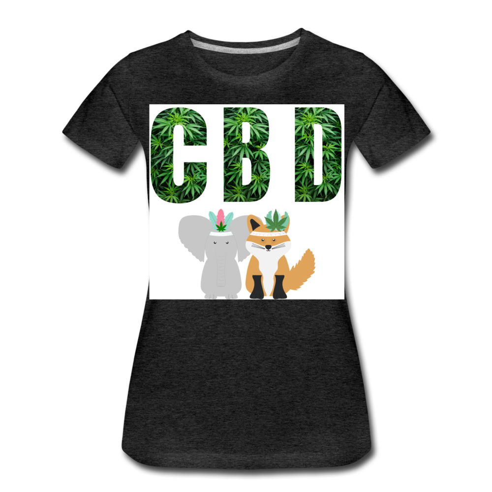 Women’s Premium T-Shirt - charcoal gray