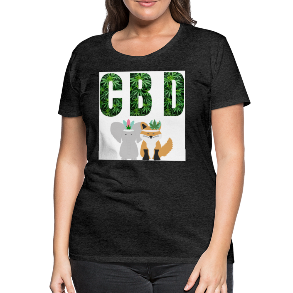 Women’s Premium T-Shirt - charcoal gray