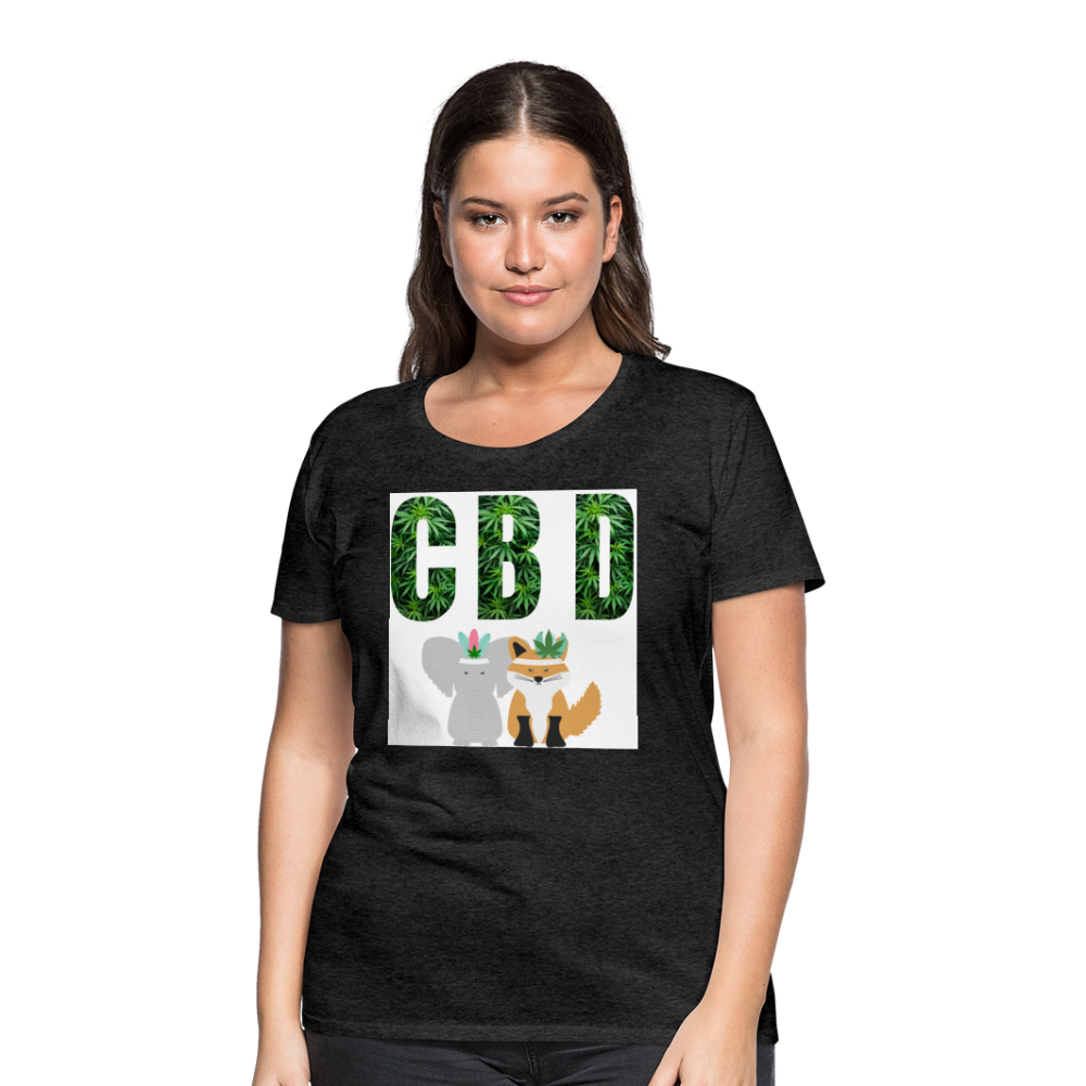 Women’s Premium T-Shirt - charcoal gray