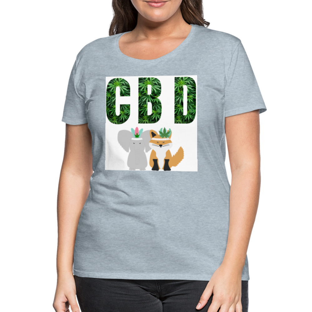 Women’s Premium T-Shirt - heather ice blue