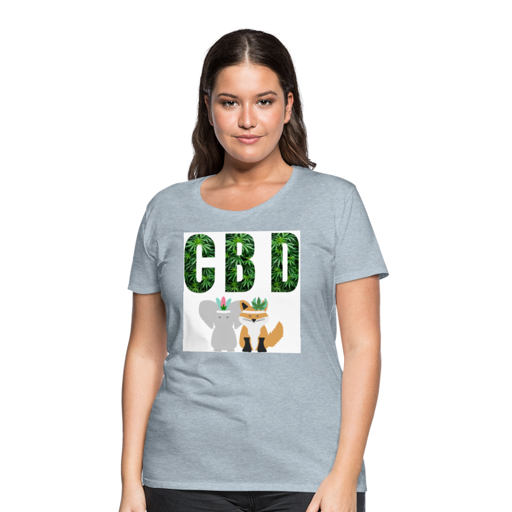 Women’s Premium T-Shirt - heather ice blue