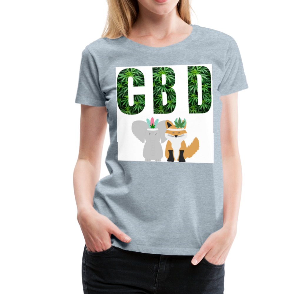 Women’s Premium T-Shirt - heather ice blue
