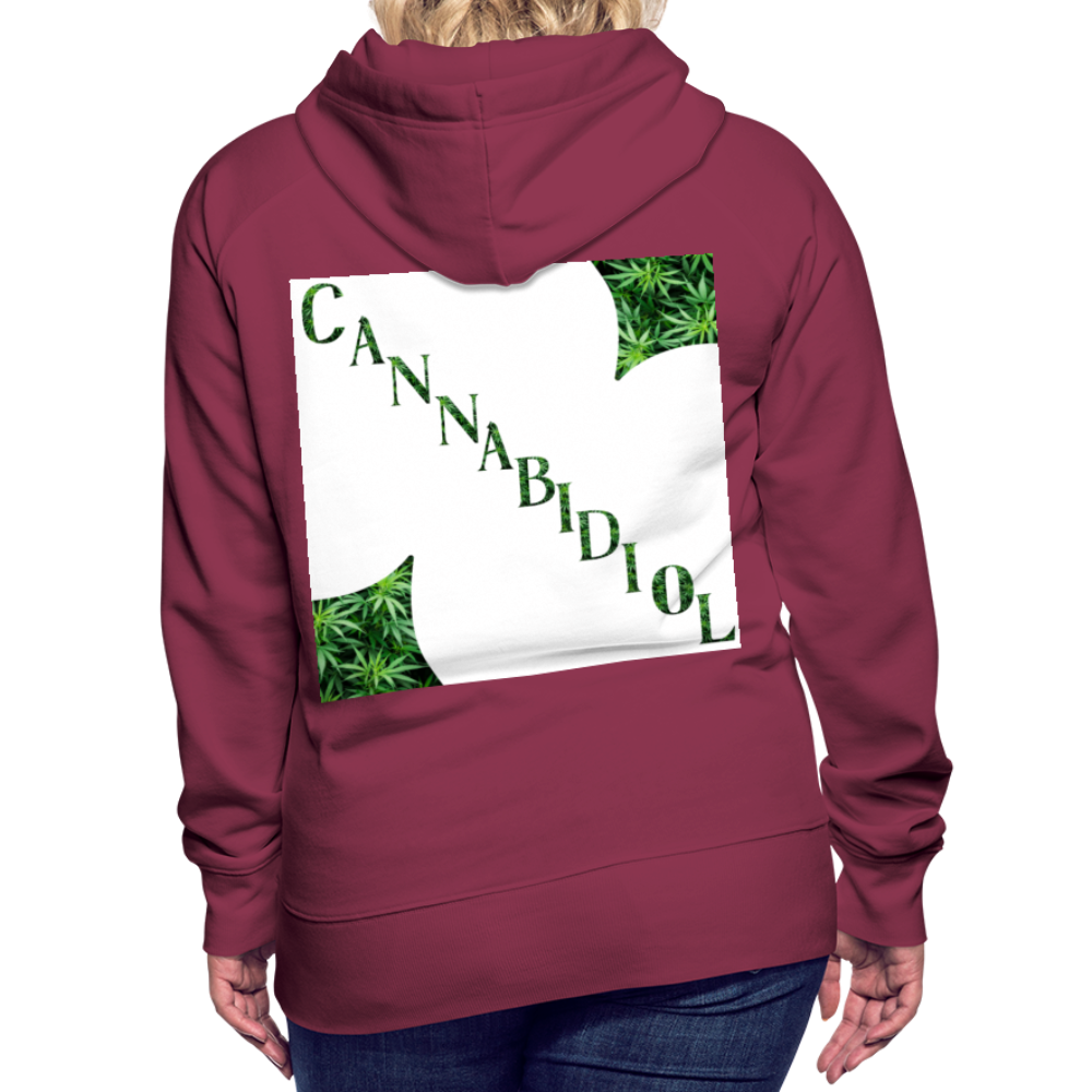 Women’s Premium Hoodie - burgundy