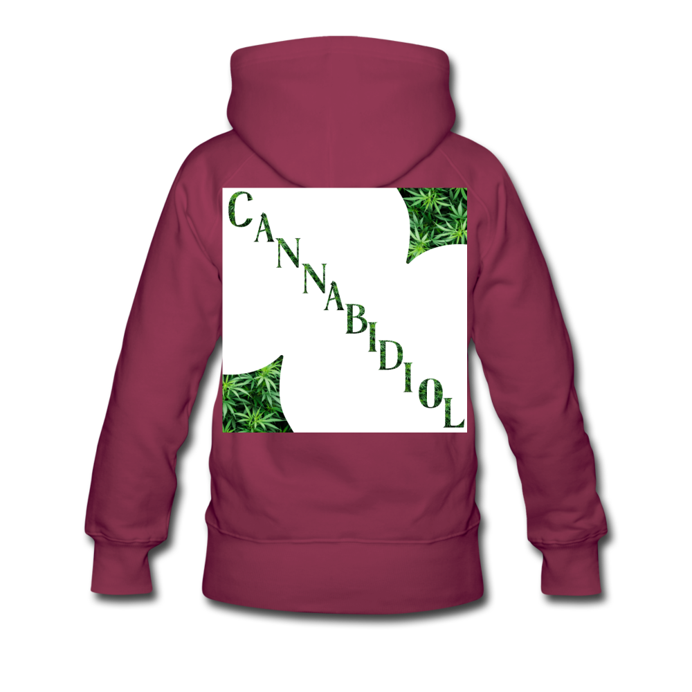 Women’s Premium Hoodie - burgundy