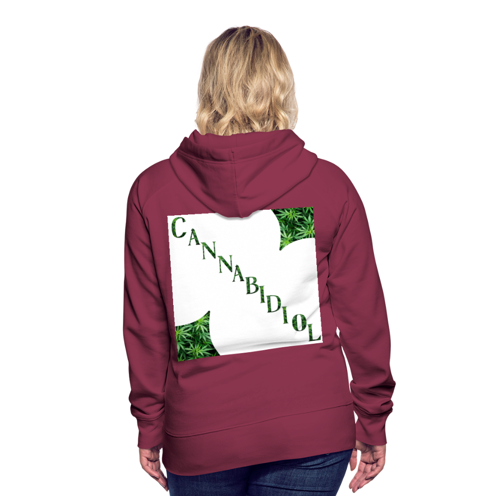 Women’s Premium Hoodie - burgundy