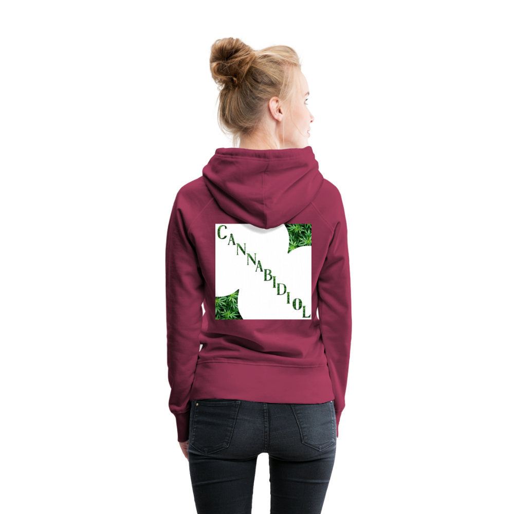 Women’s Premium Hoodie - burgundy