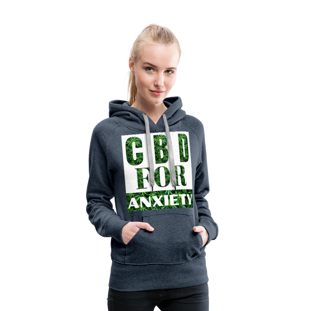 Women’s Premium Hoodie - heather denim