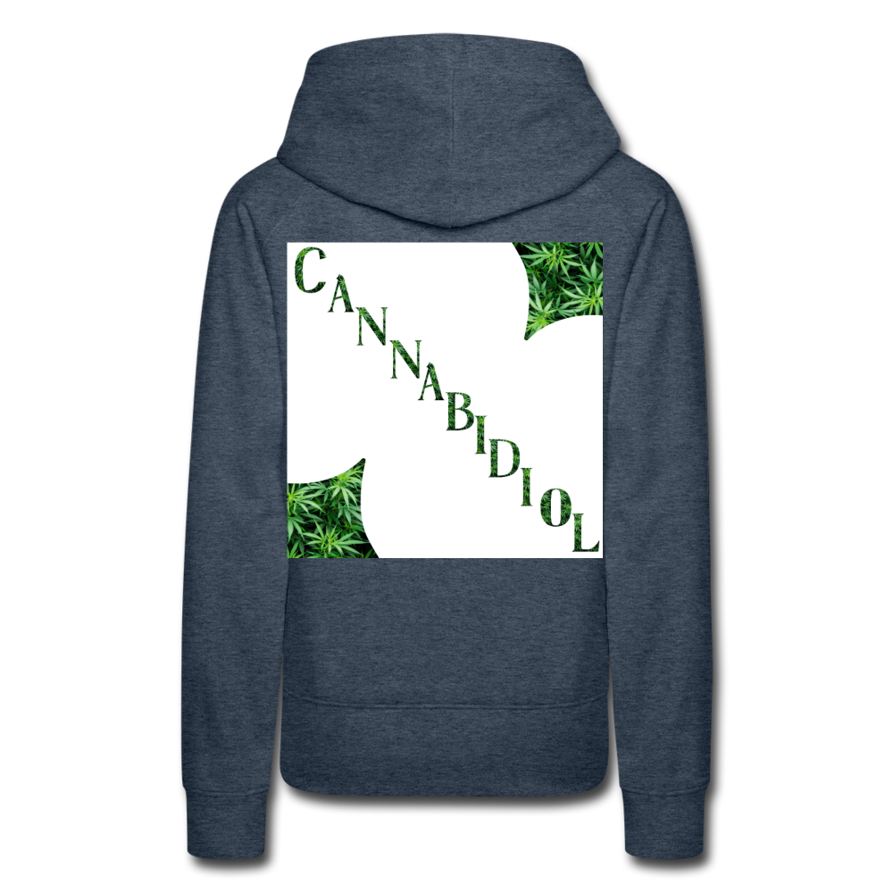 Women’s Premium Hoodie - heather denim