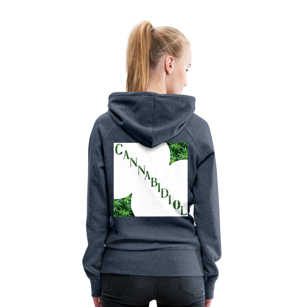 Women’s Premium Hoodie - heather denim