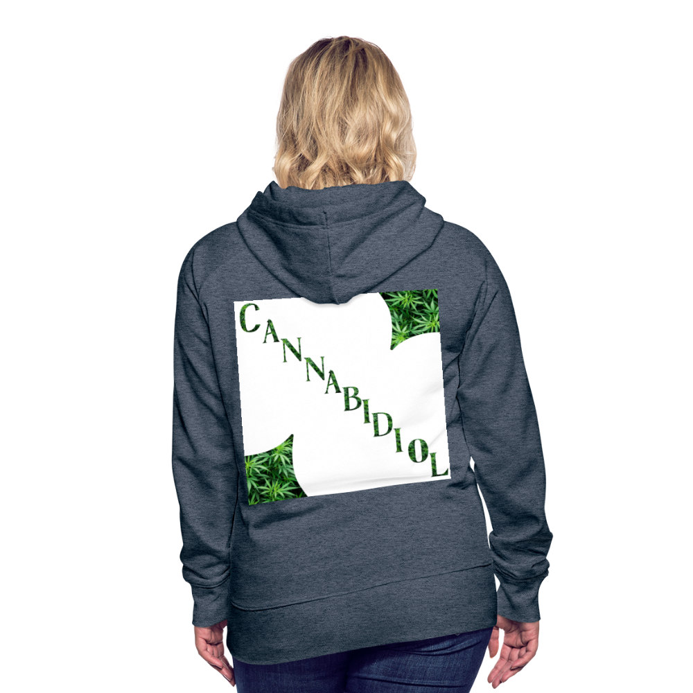 Women’s Premium Hoodie - heather denim