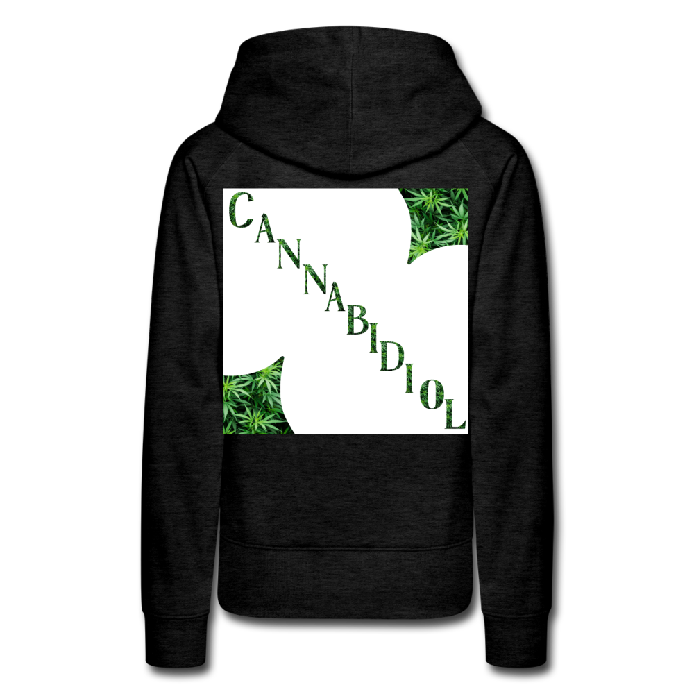 Women’s Premium Hoodie - charcoal gray