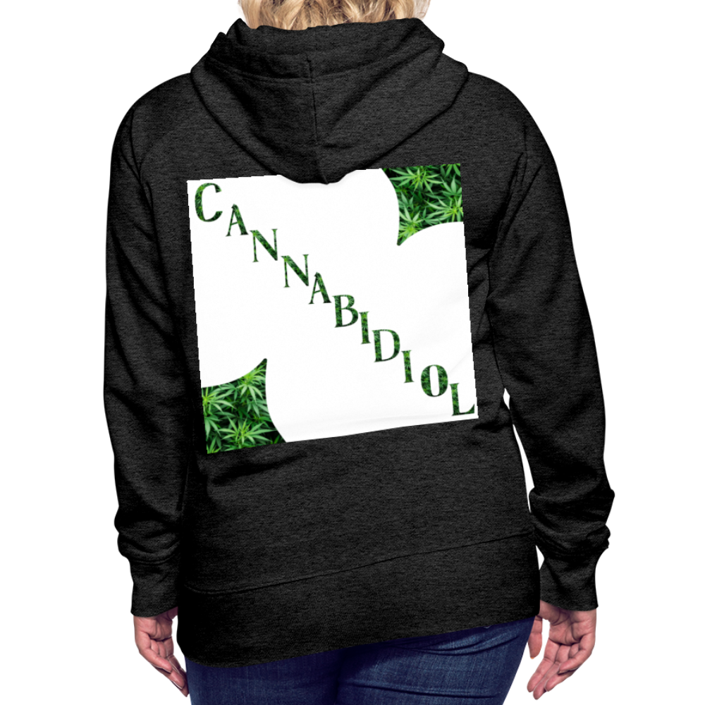 Women’s Premium Hoodie - charcoal gray
