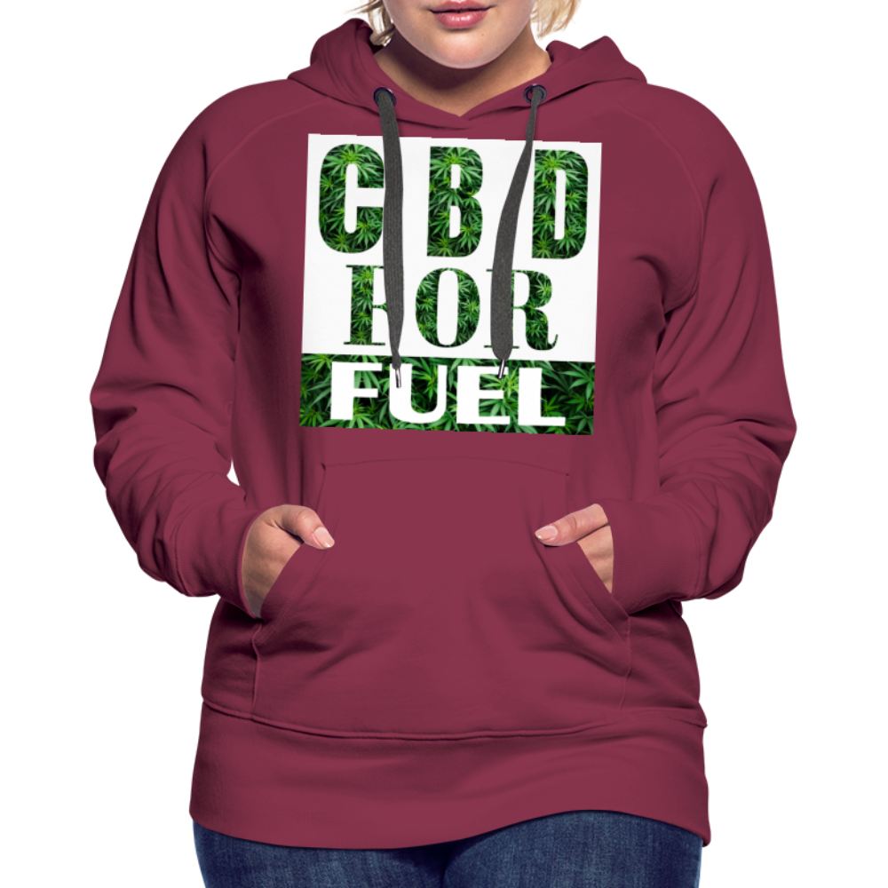 Women’s Premium Hoodie - burgundy