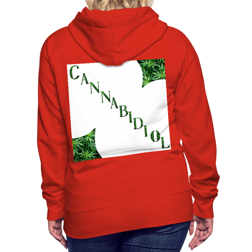 Women’s Premium Hoodie - red